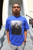 Image of cats blue tee shirt 