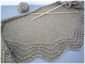 Image of Home sweet home : Abyssal shawl - patron gratuit