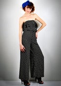 Image of Retro polka dot jump suit
