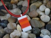 Image of Fused Glass Pendants 1
