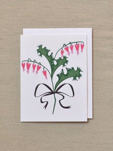 Image of Bleeding Heart Note Card