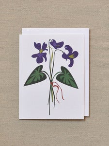 Image of Violet Note Card