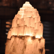 Image of Selenite Lamp