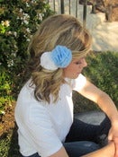 Image of Set of two bows: Blue/White