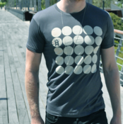 Image of Carry Monster Dots T-shirt by Corky