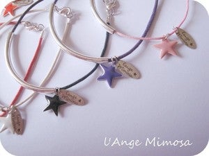 Image of Bracelet "tube étoilé"