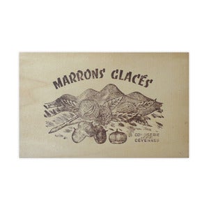 Image of Vintage French Marrons Glaces Box
