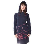 Image of Navy Bike Sweaterdress