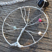 Image of Mother's Tree Of Life Necklace - Silver