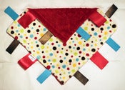 Image of Red & Teal Multi Dots