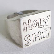 Image of holy shit ring