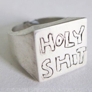 Image of holy shit ring