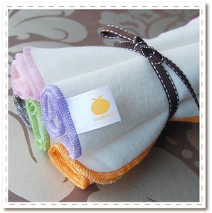 Image of Bamboo Flannel Burp Cloths - 5 pack