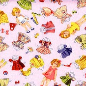 Dolly hand-made cushion