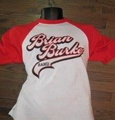 Image of Red/White Baseball Tee