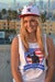 Image of The Patriot White Tank Top