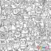 Image of BURGERMAN COLOUR IN WALLPAPER