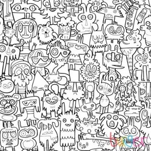 Image of BURGERMAN COLOUR IN WALLPAPER