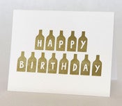 Image of Happy Birthday card