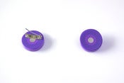 Image of brooch, purple
