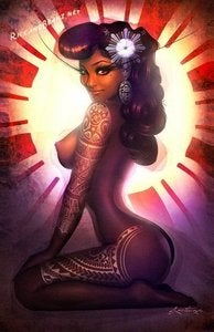 Image of Prehistoric Pin up Pussycat