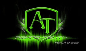 Image of ARMOR OF TRUTH  " Laser Green Static " LIMITED PRINT