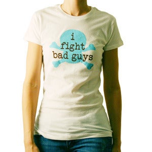 Image of I fight bad guys for ladies No. II