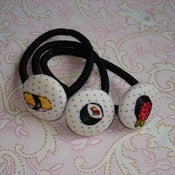 Image of i want sushi hair ties