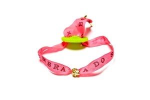 Image of PEDRO BRACELET -PINK (CROSS/SKULL)