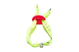 Image of PEDRO BRACELET -LIME (CROSS/SKULL)