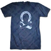 Image of Cross Spur - Blue Tie Dye