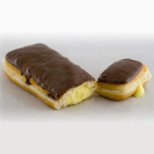 Image of Custard-Filled Chocolate Long John