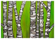 Image of Art Card- Among the Birch