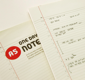Image of Paperways A5 One Day Notepad