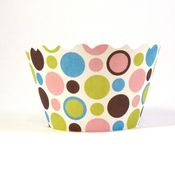 Image of Dorothy Polkadots Cupcake Wrapper