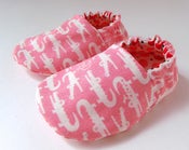Image of Reversible Baby Shoes, Alligators