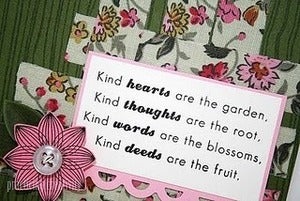 Image of 1 pk fabric tape - wild flowers - lily - FT002
