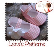 Image of Magnolia Baby Shoes - PDF- Easy Sewing Pattern - newborn to 24 months