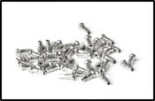 Image of Chrome plated Brass Nipples 