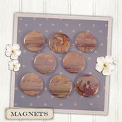 Image of Bygone Beach Days Set of Magnets