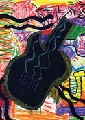 Image of Rockin' Guitar Art Print
