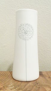 Image of Porcelain Dandelion Vase