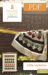 Image of Little Lanterns: PDF Quilting Pattern #103
