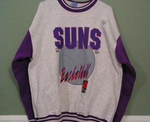 Image of DEADSTOCK VINTAGE PHOENIX SUNS CREWNECK SWEATER