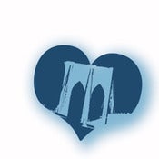 Image of blue brooklyn heart 