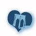 Image of blue brooklyn heart 