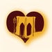 Image of red brooklyn heart