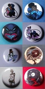 Image of Shadoweyes & More 1" Buttons