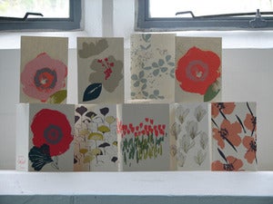 Image of 'say it with flowers' card range 