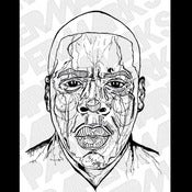 Image of "Jay-Z" print